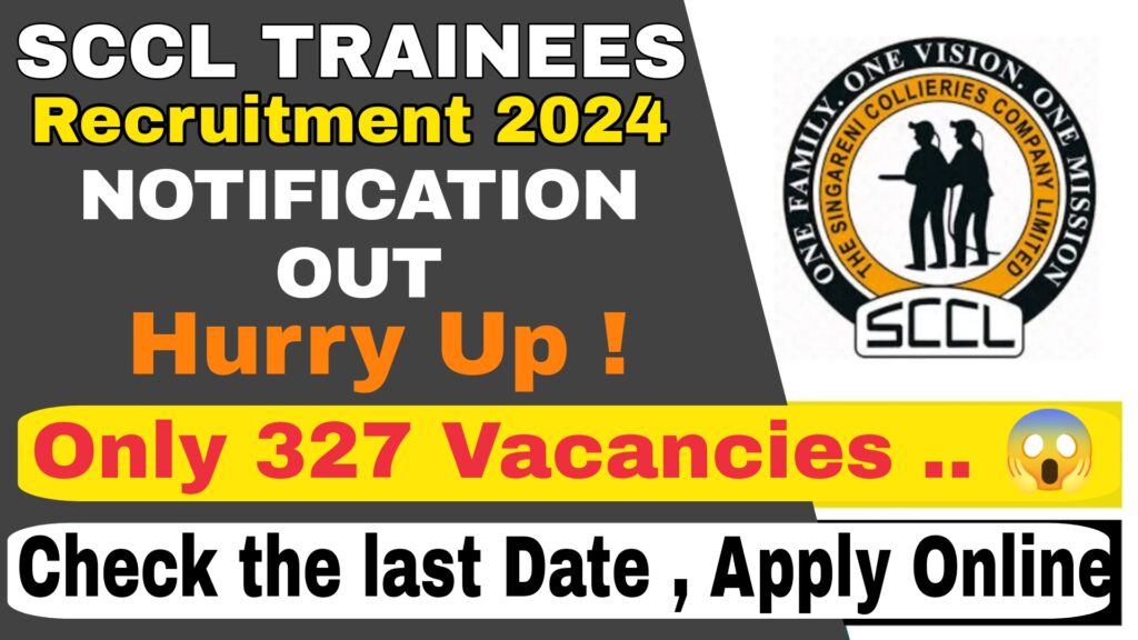 SCCL Trainee Notification 2024,